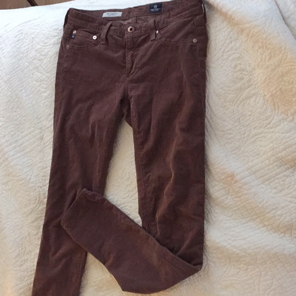 AG the legging super skinny corduroy 26R